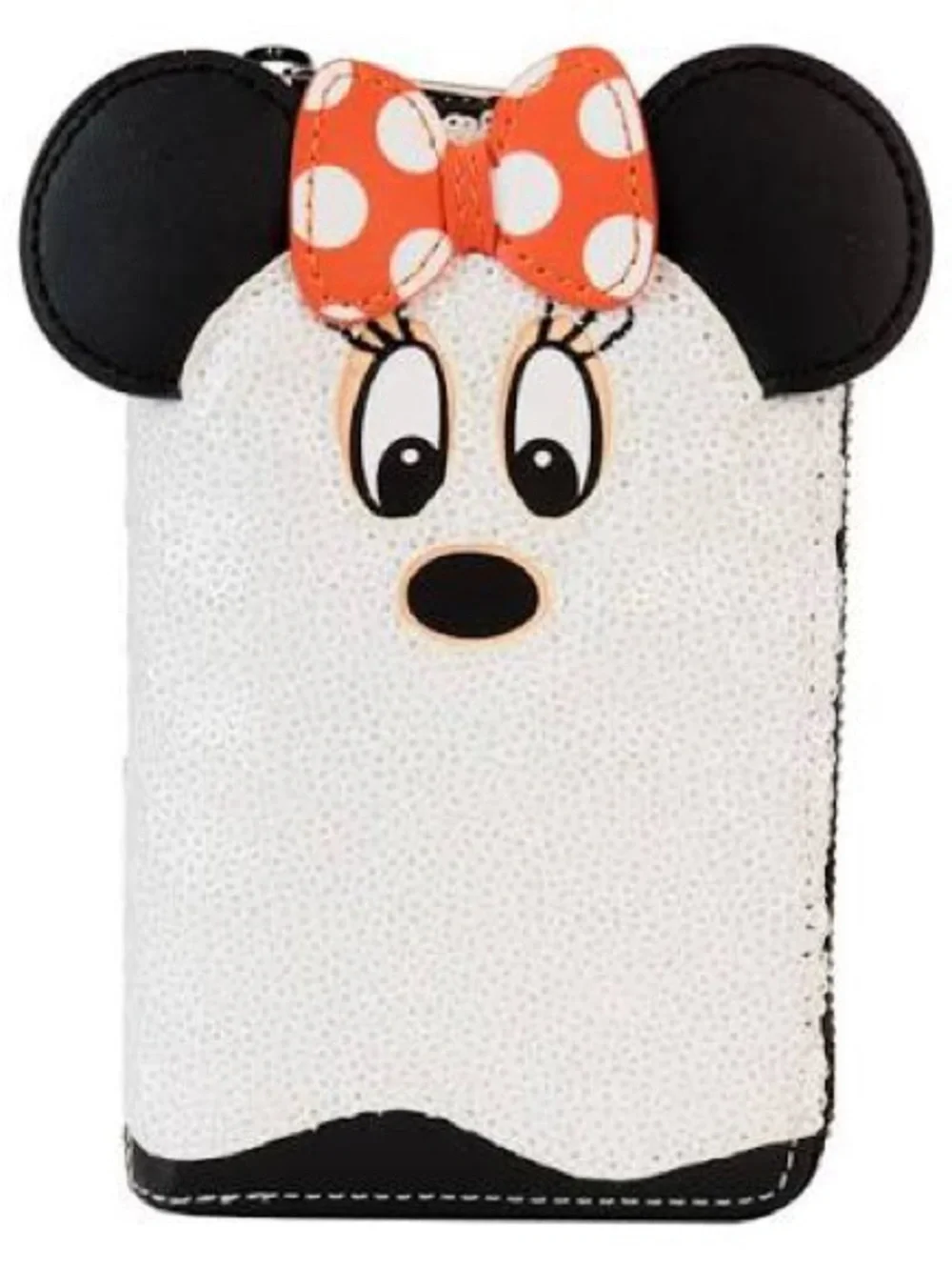Loungefly Minnie Mouse sequin wallet NWT